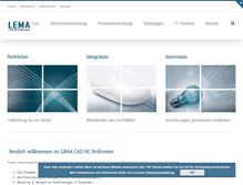 Tablet Screenshot of lema-cad.de